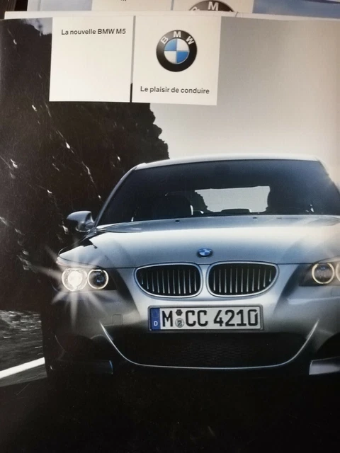 BMW M5 E 60 brochure CATALOGUE de 2006 EUR 8,00 - PicClick FR